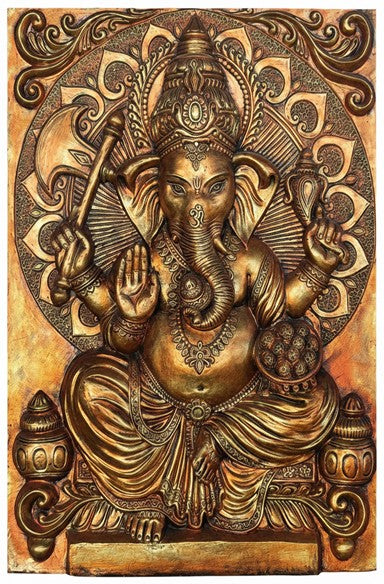 Ganesha in Bronze Finish