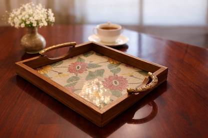 Kantha Stitch Tray