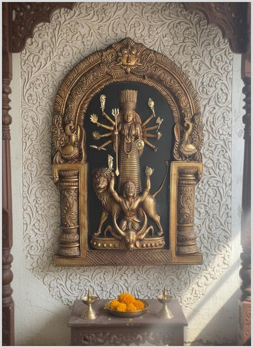 Durga (Naga style in Bronze finish) [Luxe edition]
