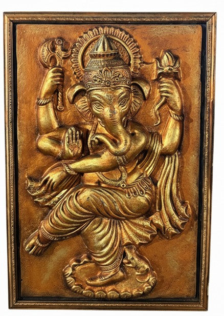 Ganesha (Nritya stance in Bronze finish)