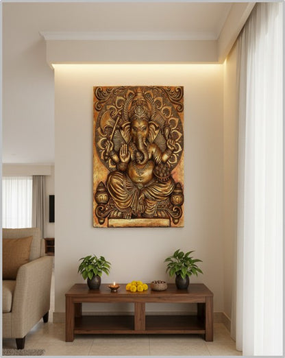 Ganesha in Bronze Finish
