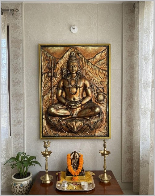 Shiva (Kailash in Bronze Finish)
